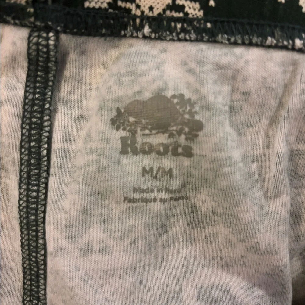 Roots, Like New, Comfy, Winter Themed, Pajama Pants